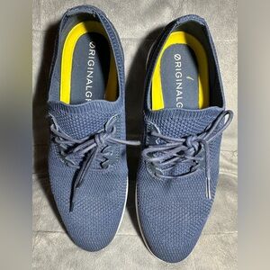 Cole Haan Women 8.5 B ORIGINAL GRAND Meridian Oxford Denim Stitchlite Navy 22405